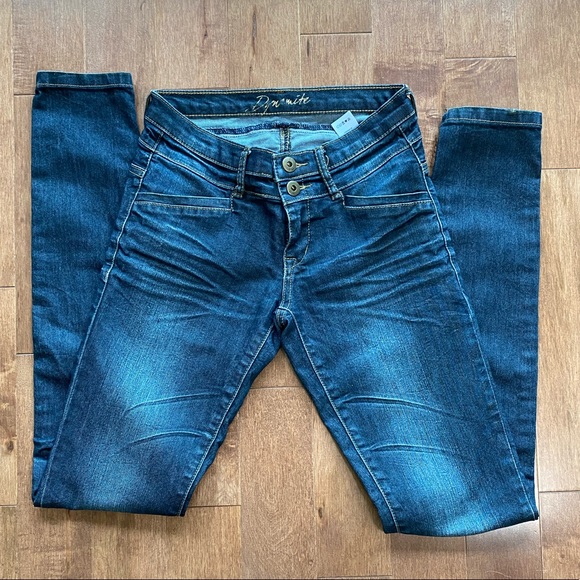 (2 for $20) Dynamite Skinny dark wash Denim Jeans - Picture 5 of 10